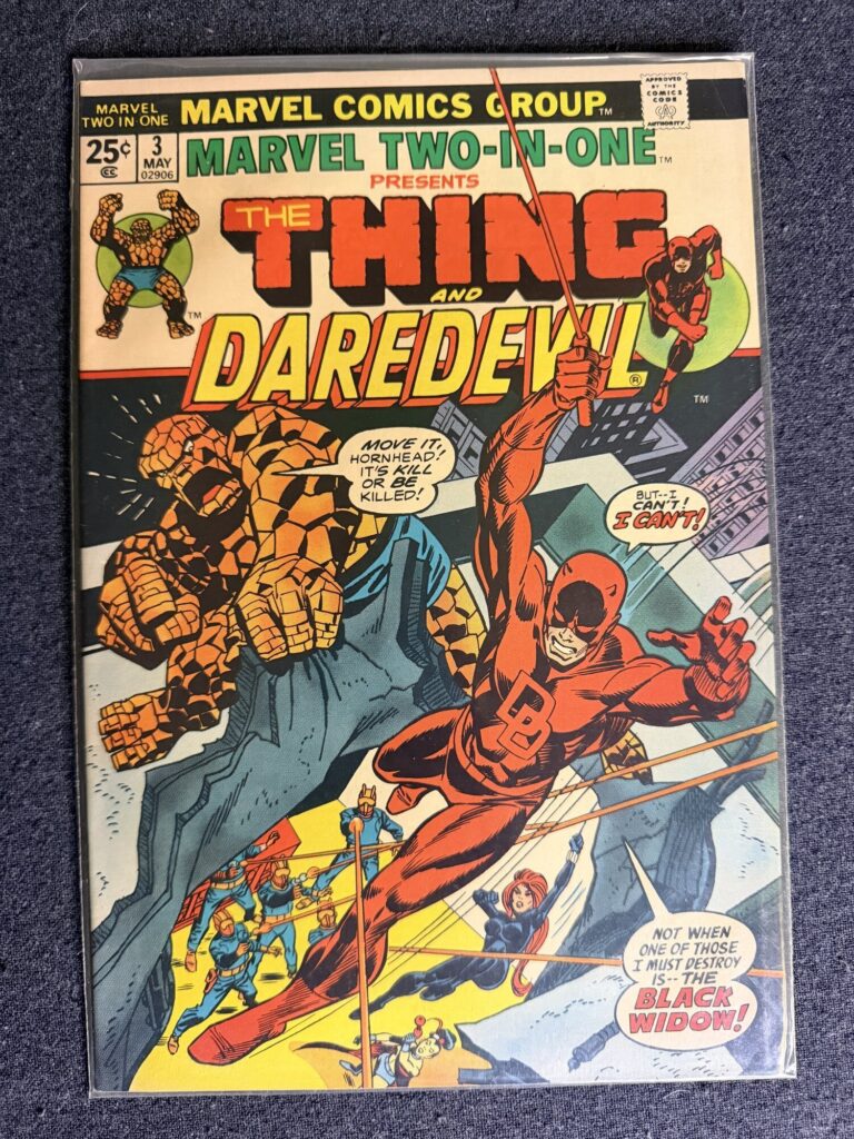 Marvel Two-In-One #3 front cover