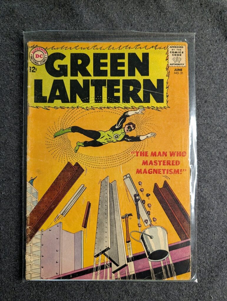 Green Lantern #21 front cover