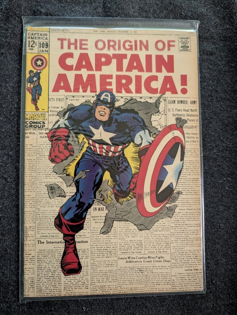 Captain America #109 front cover
