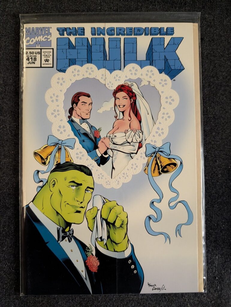 The Incredible Hulk #418 front cover