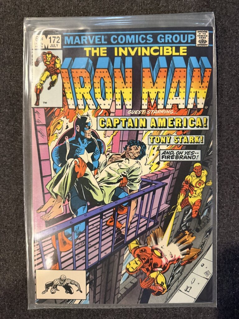 Iron Man #172 front cover