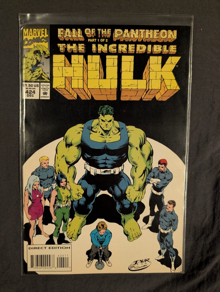 The Incredible Hulk #424 front cover