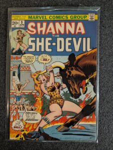 Shanna the She-Devil #3 front cover