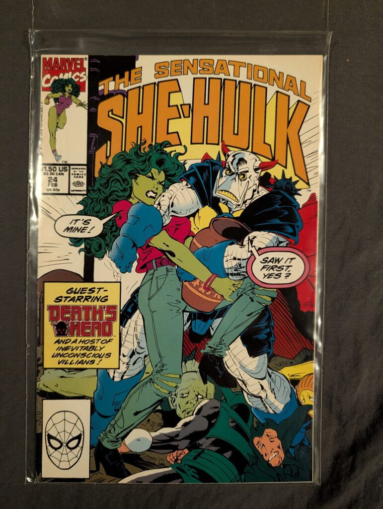 The Sensational She-Hulk #24 front cover