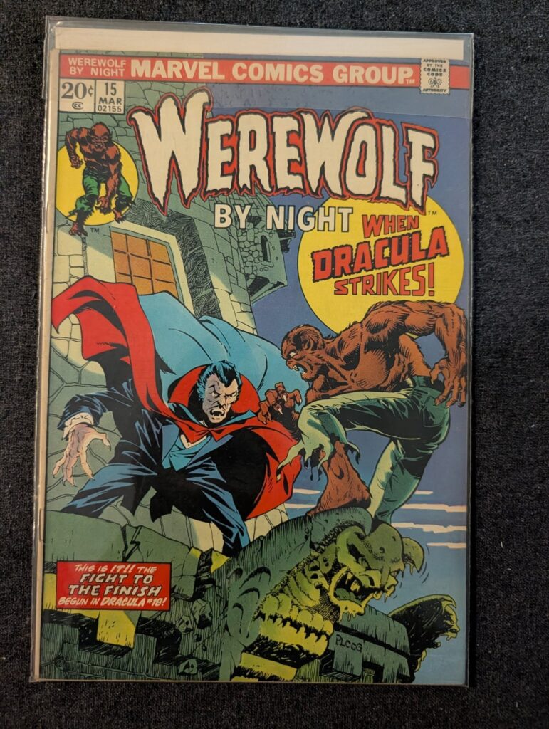 Werewolf by Night #15 front cover