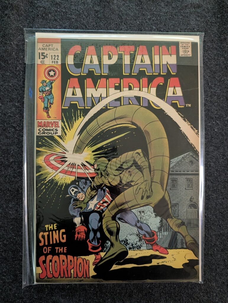 Captain America #122 front cover