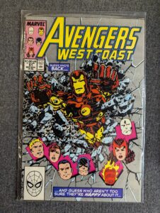 Avengers West Coast #51 front cover