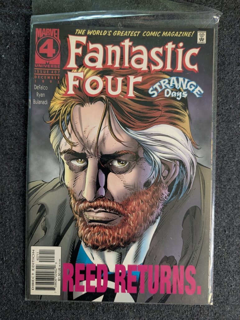 Fantastic Four #407 front cover