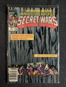 Marvel Super Heroes Secret Wars #4 front cover