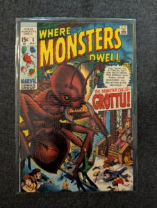Where Monsters Dwell #3 front cover