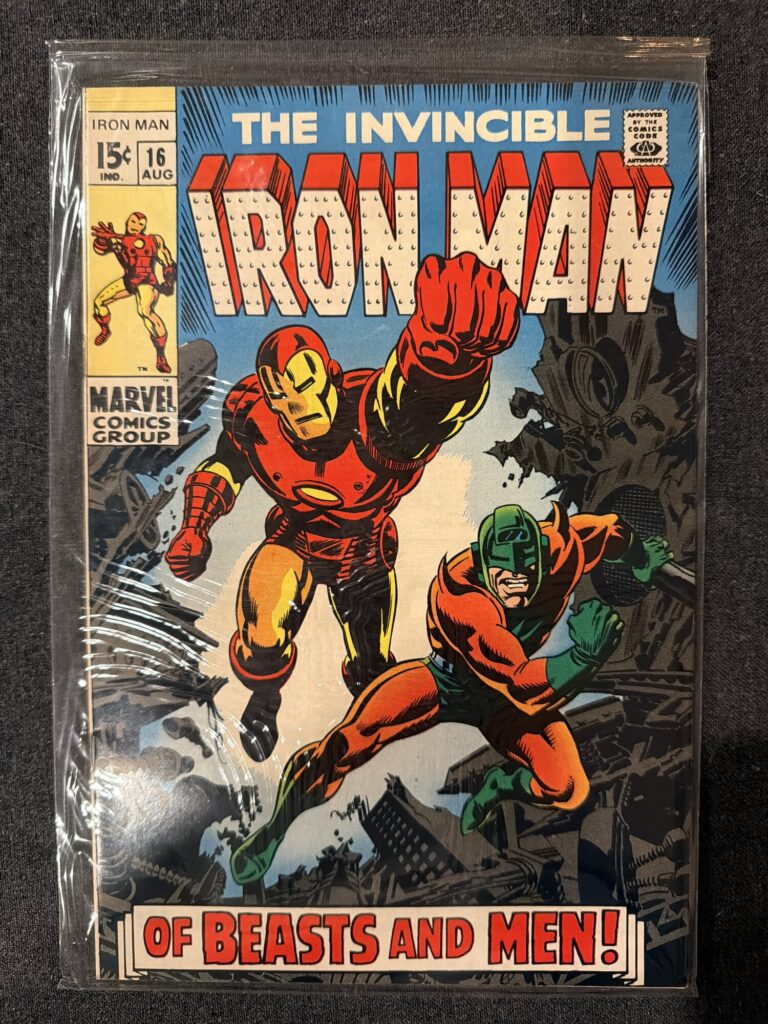 Iron Man #16 front cover