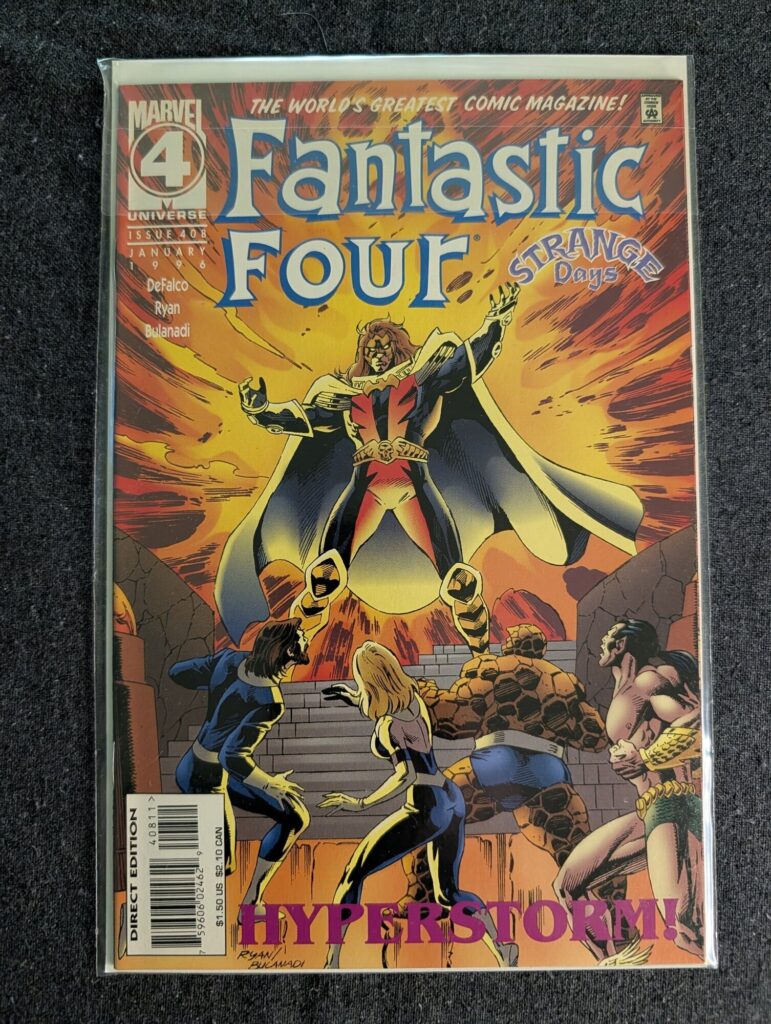 Fantastic Four #408 front cover