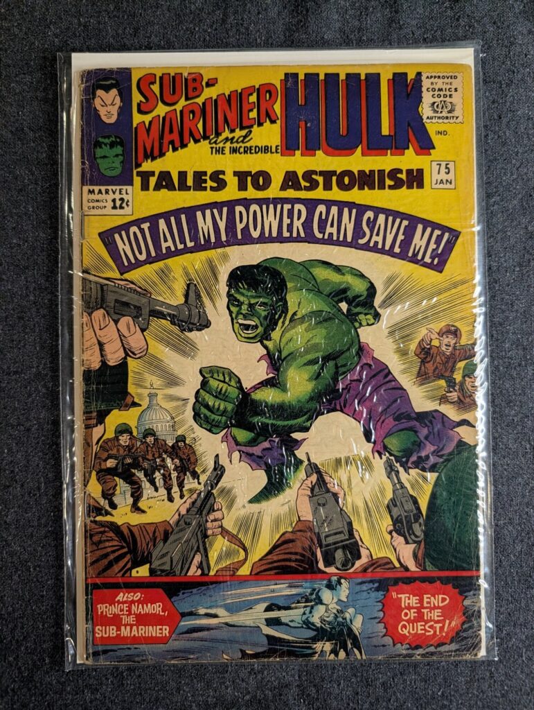 Tales to Astonish #75 front cover