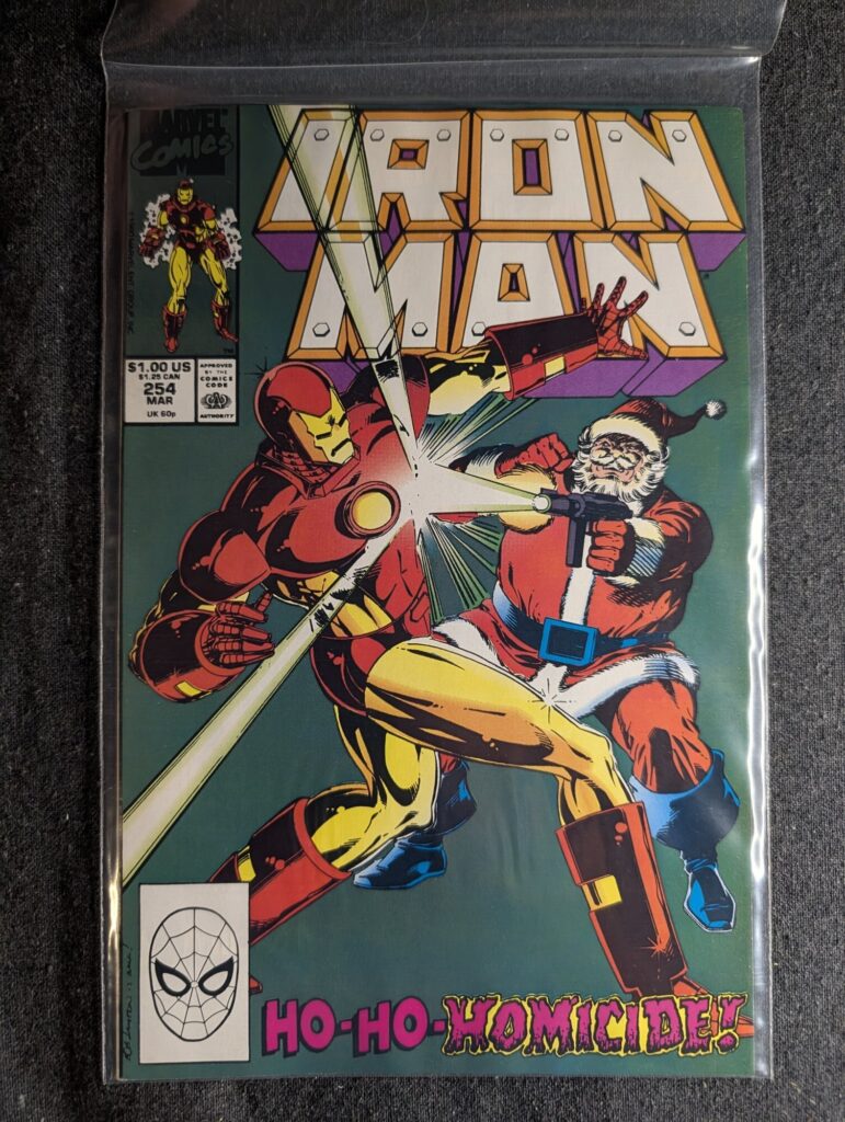 Iron Man #254 front cover