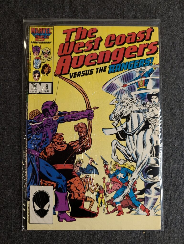 The West Coast Avengers #8 front cover