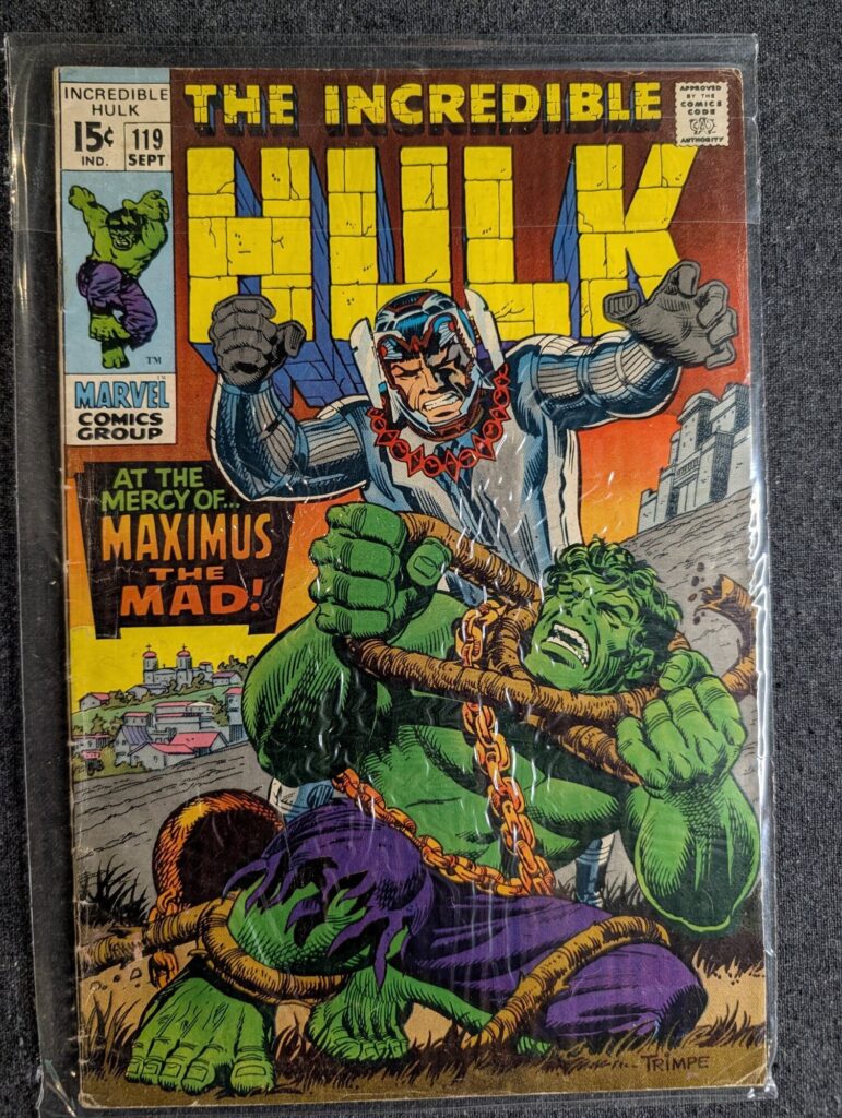 The Incredible Hulk #119 front cover
