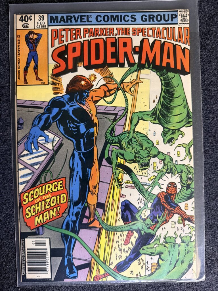 The Spectacular Spider-Man #39 front cover