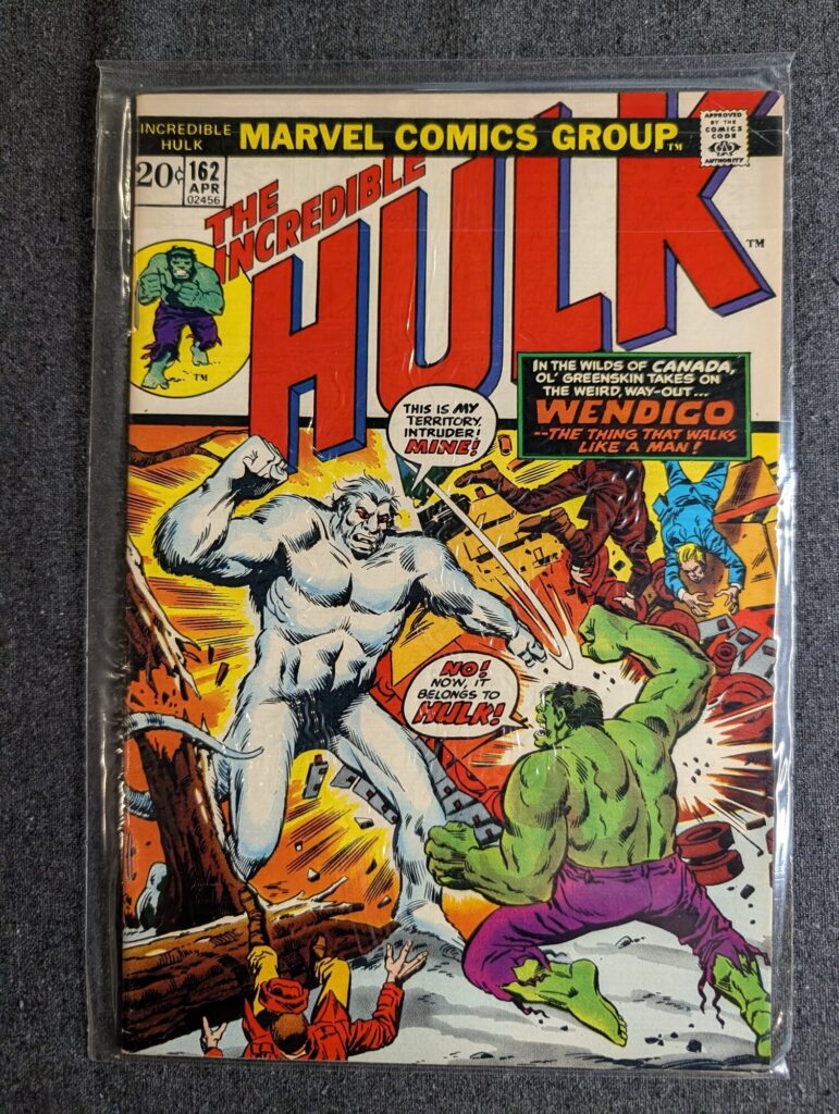 The Incredible Hulk #162 front cover