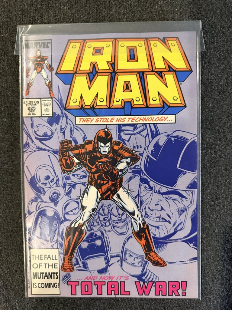 Iron Man #225 front cover