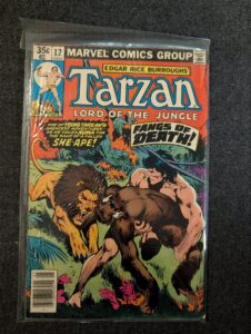 Tarzan Lord of the Jungle #12 front cover