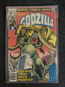Godzilla #13 front cover