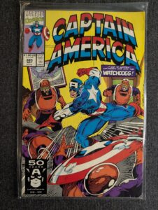 Captain America #385 front cover