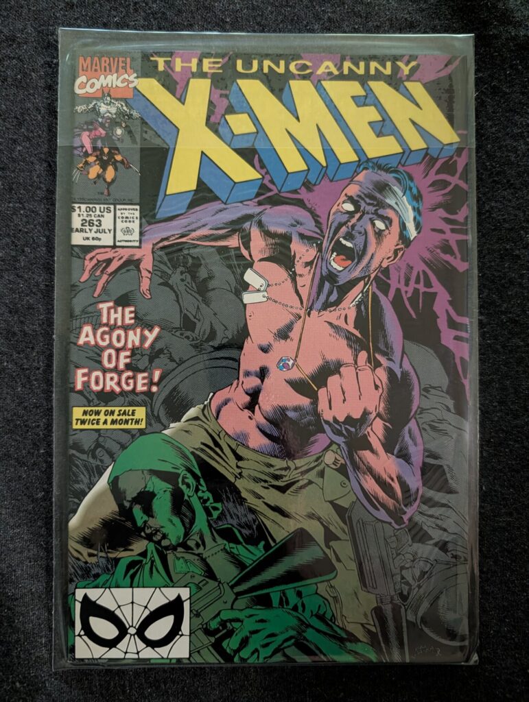 The Uncanny X-Men #263 front cover