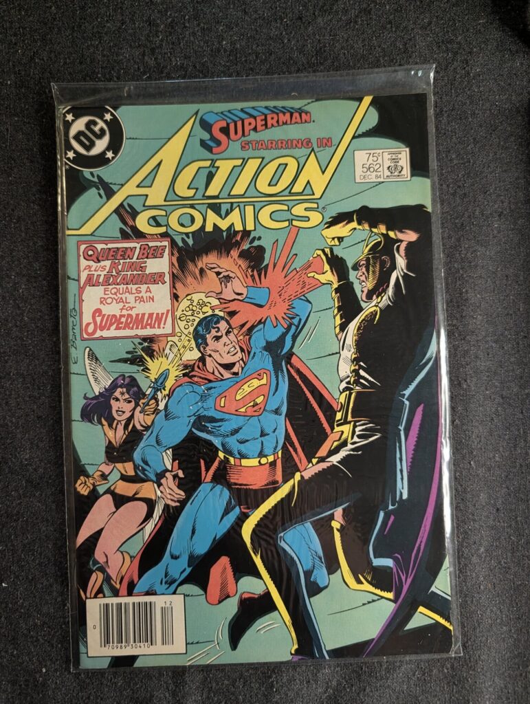 Action Comics #562 front cover