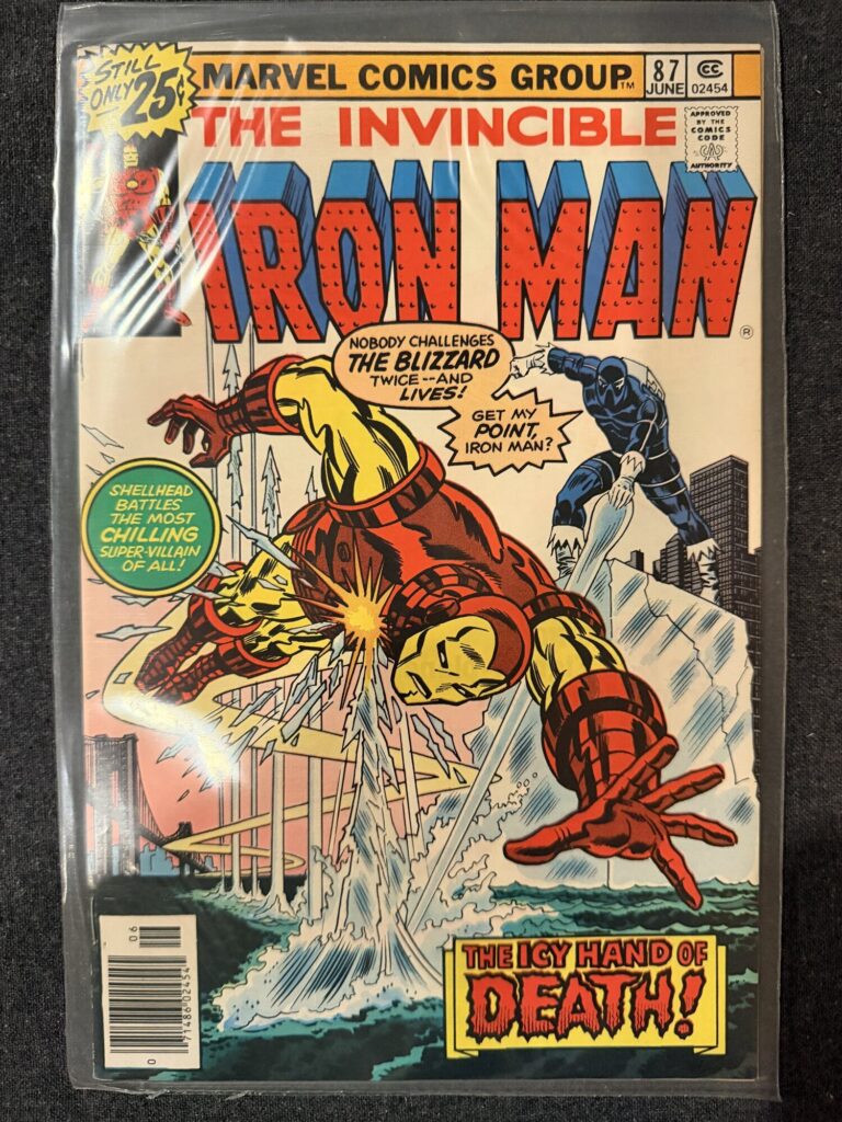 Iron Man #87 front cover