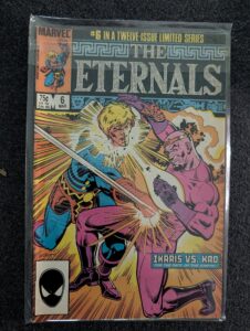 The Eternals #6 front cover