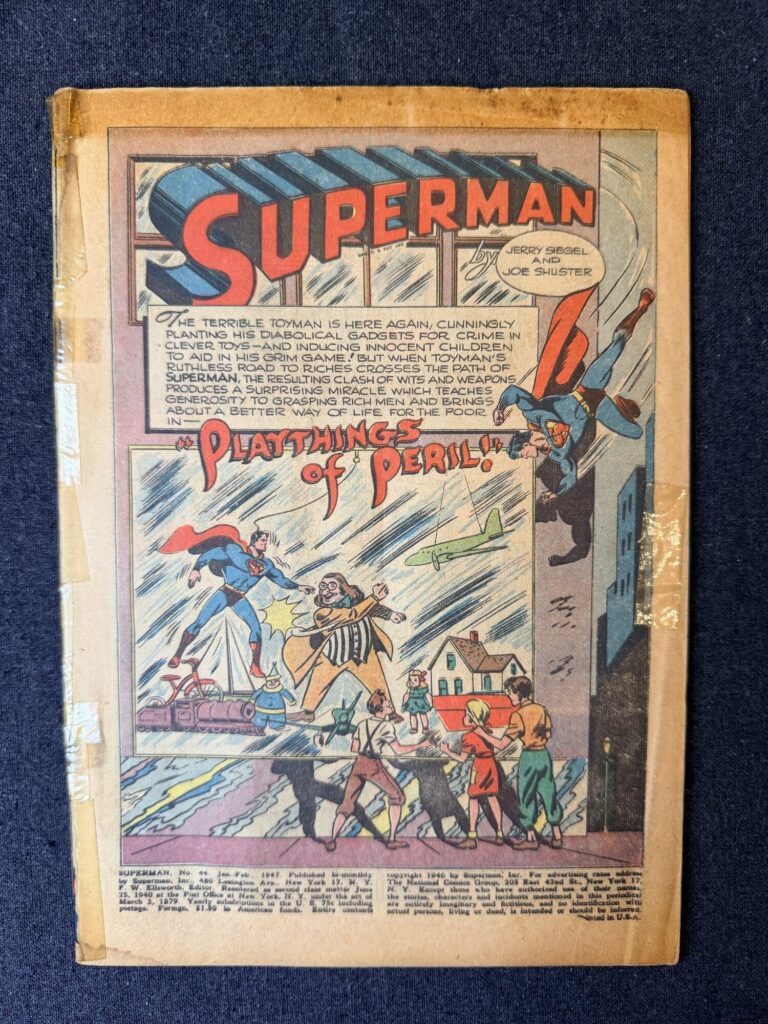 Superman #44 front cover