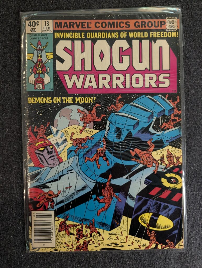 Shogun Warriors #13 front cover