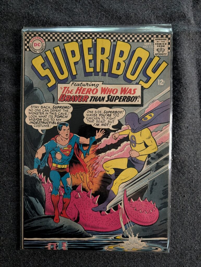 Superboy #132 front cover