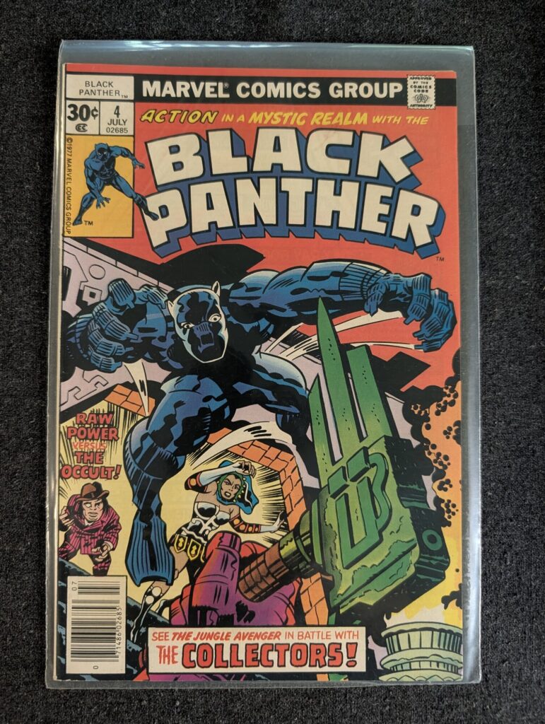 Black Panther #4 front cover