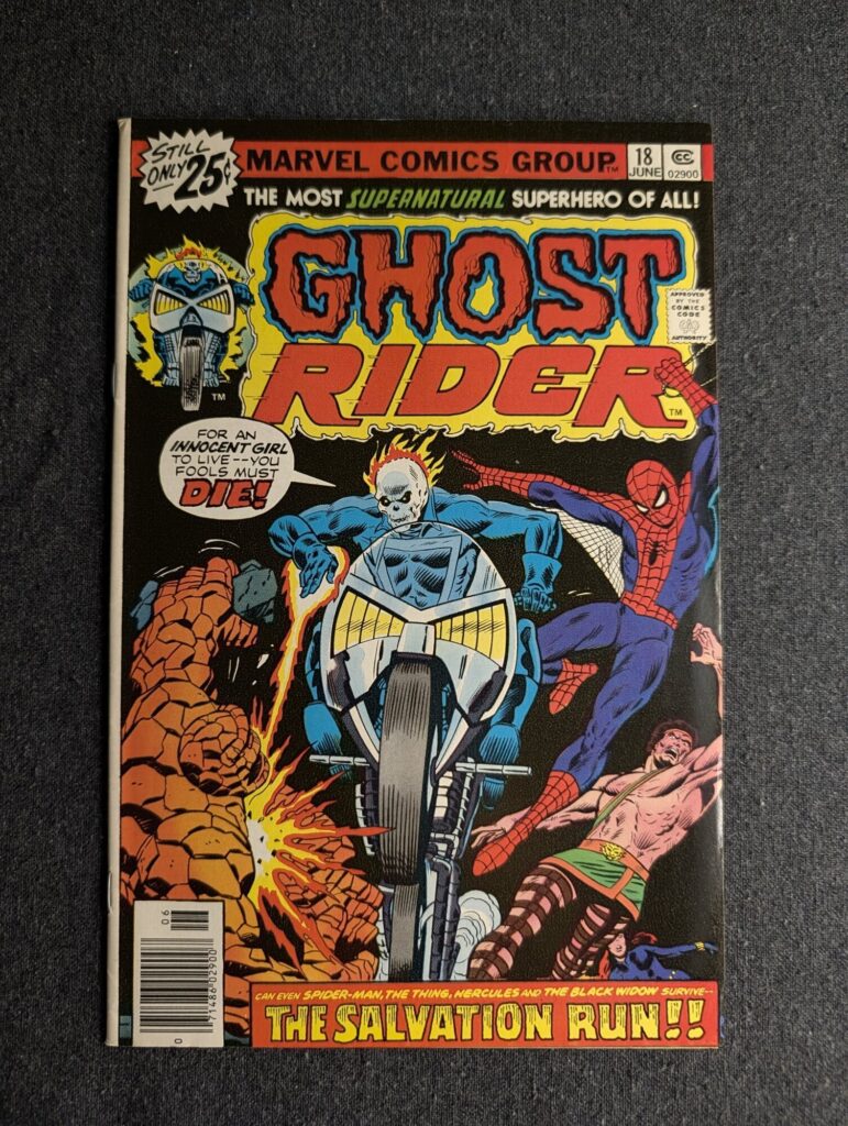 Ghost Rider #18 front cover