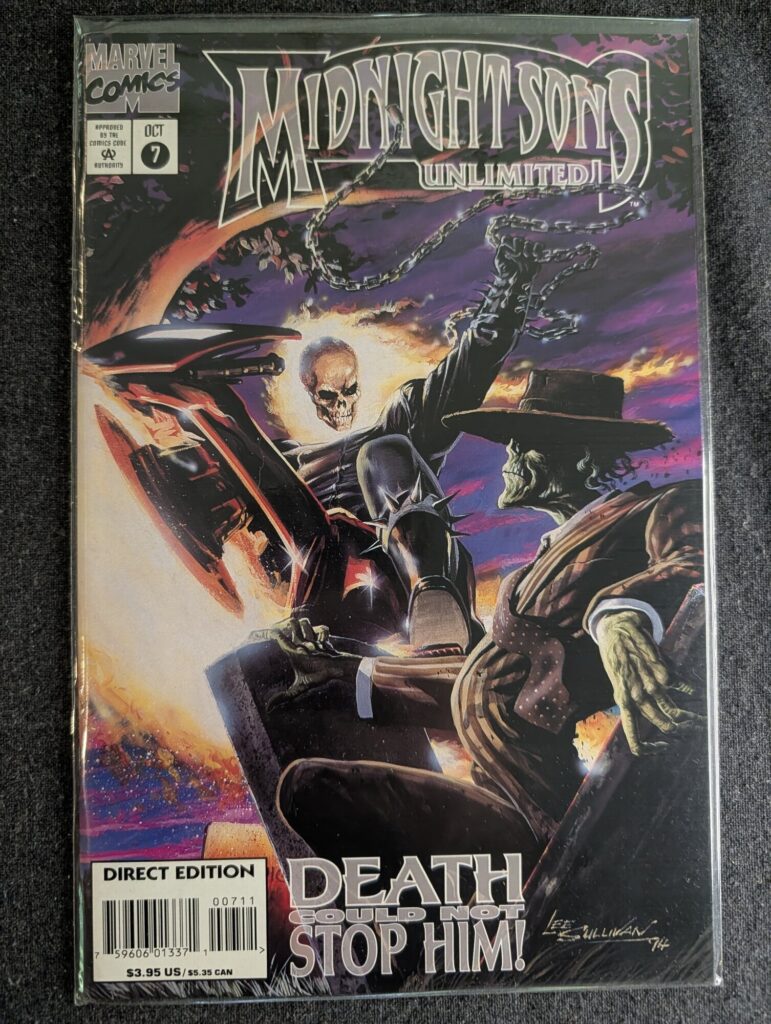 Midnight Sons Unlimited #7 front cover