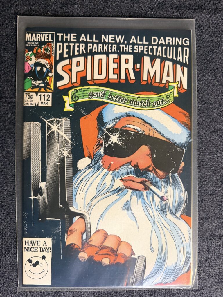 Peter Parker, The Spectacular Spider-Man #112 front cover