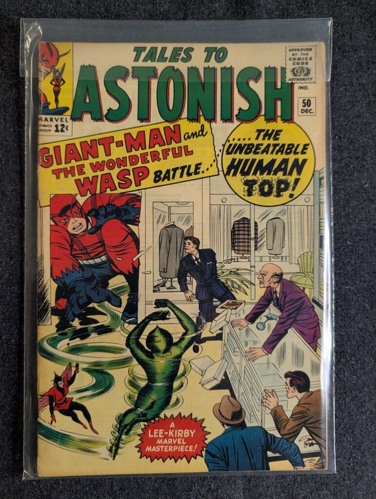 Tales to Astonish #50 front cover