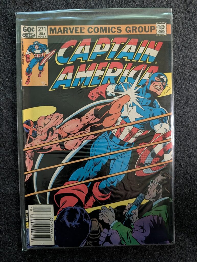 Captain America #271 front cover