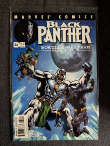 Black Panther #34 front cover
