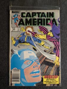 Captain America #309 front cover