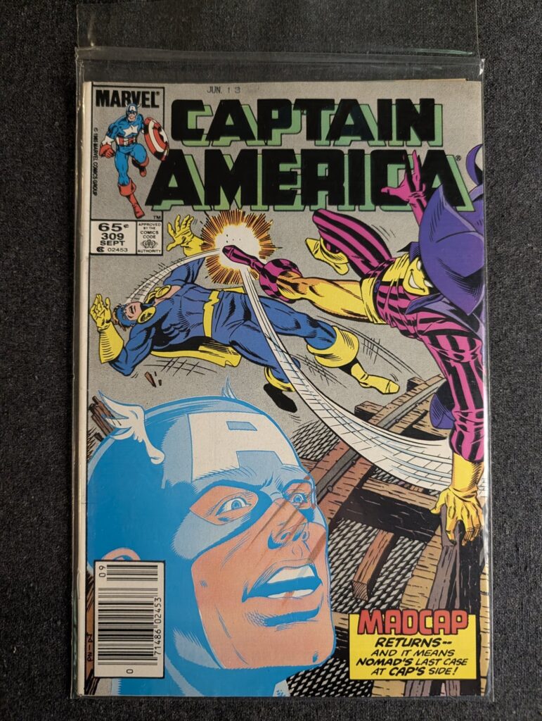 Captain America #309 front cover