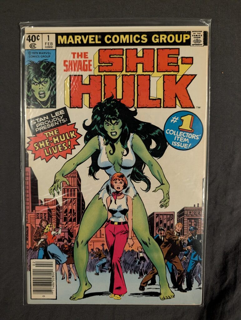 The Savage She-Hulk #1 front cover