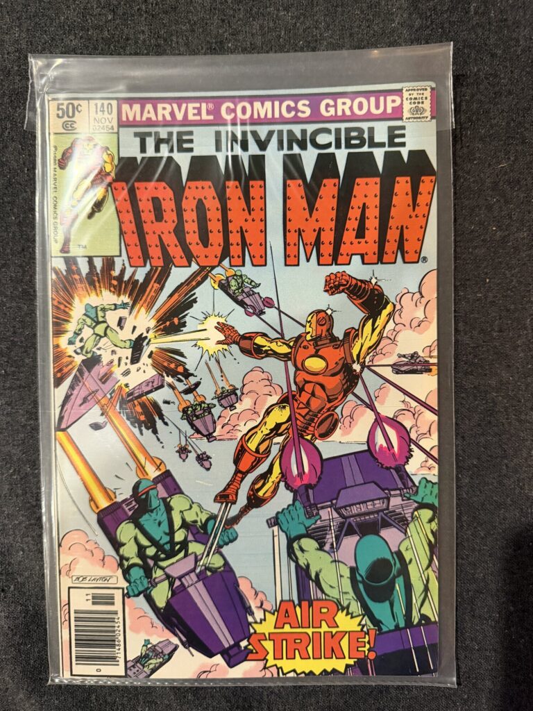 Iron Man #140 front cover
