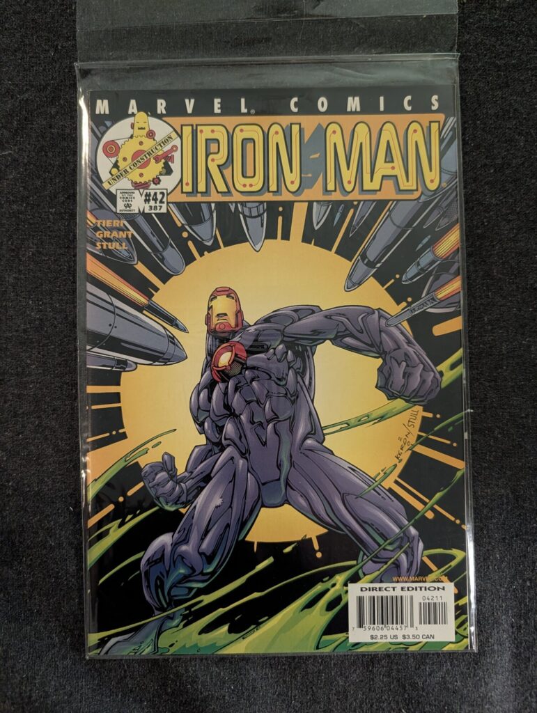 Iron Man #42 front cover