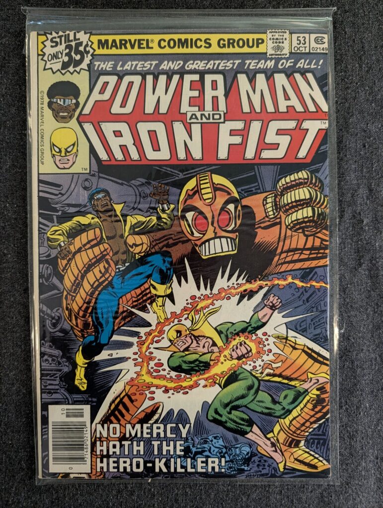 Power Man and Iron Fist #53 front cover