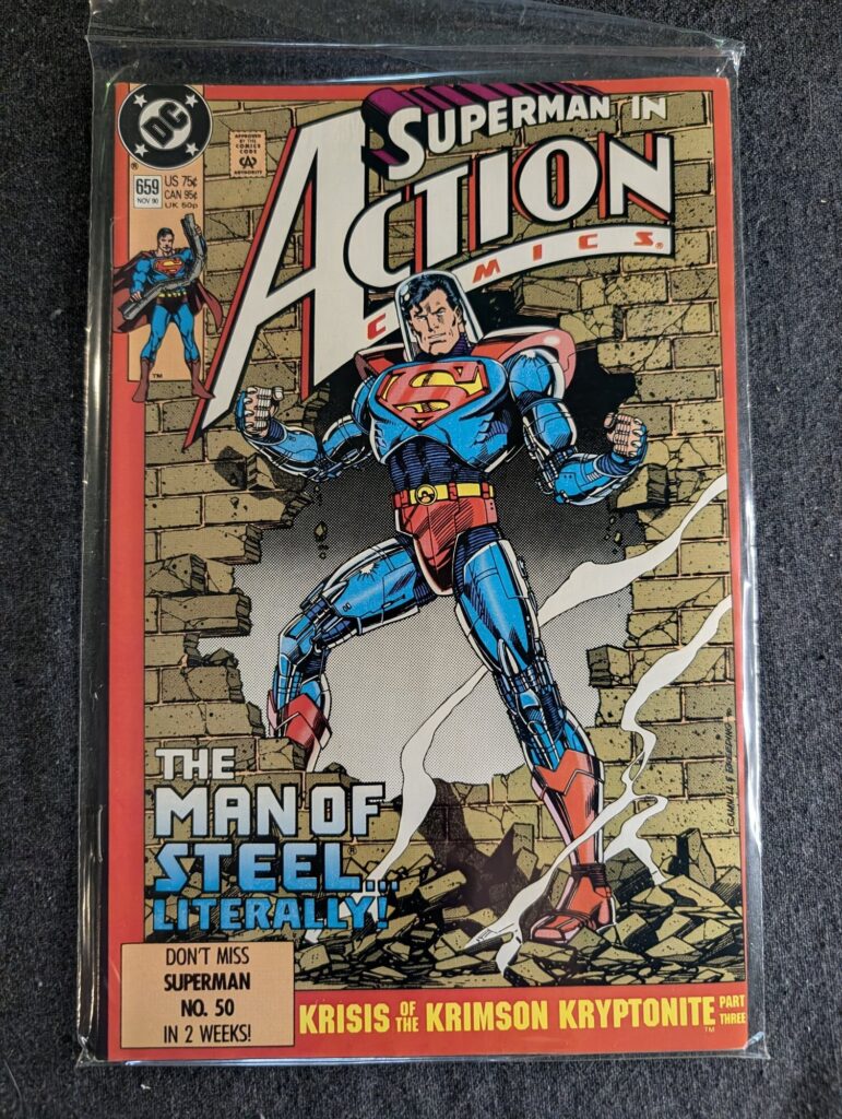 Action Comics #659 front cover