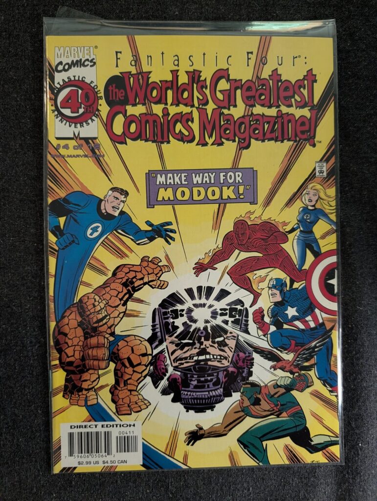 Fantastic Four: The World's Greatest Comics Magazine #4 front cover