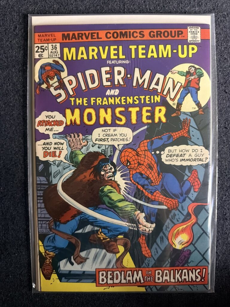 Marvel Team-Up #36 front cover