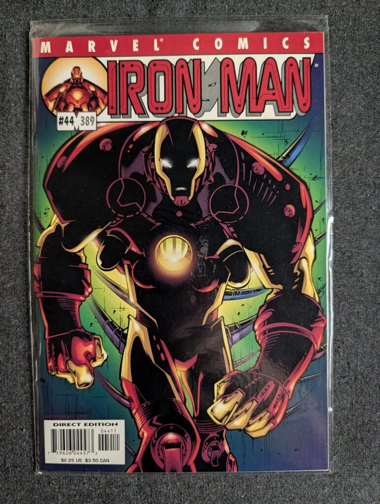 Iron Man #44 front cover